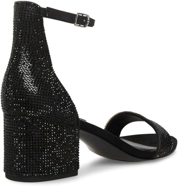 imageSteve Madden Womens Irenee Heeled Dress SandalBlack Rhinestone