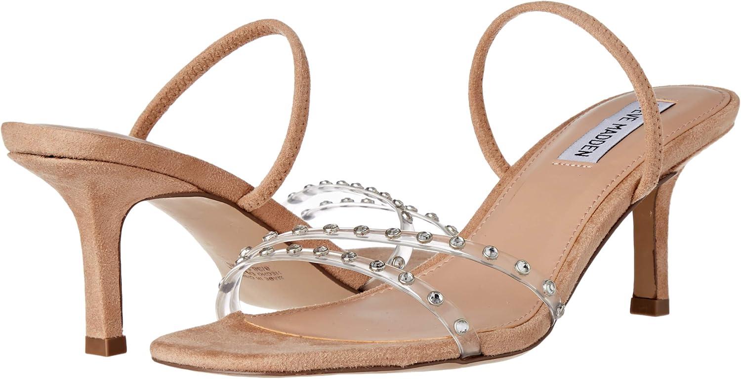 imageSteve Madden Womens Irenee Heeled Dress SandalClear