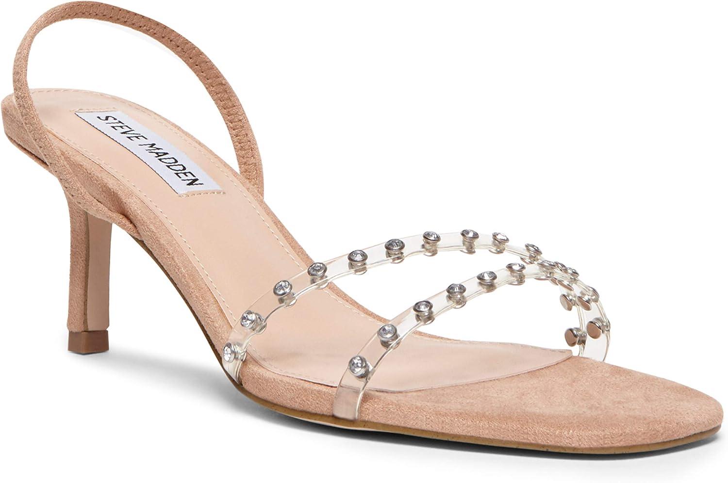 imageSteve Madden Womens Irenee Heeled Dress SandalClear