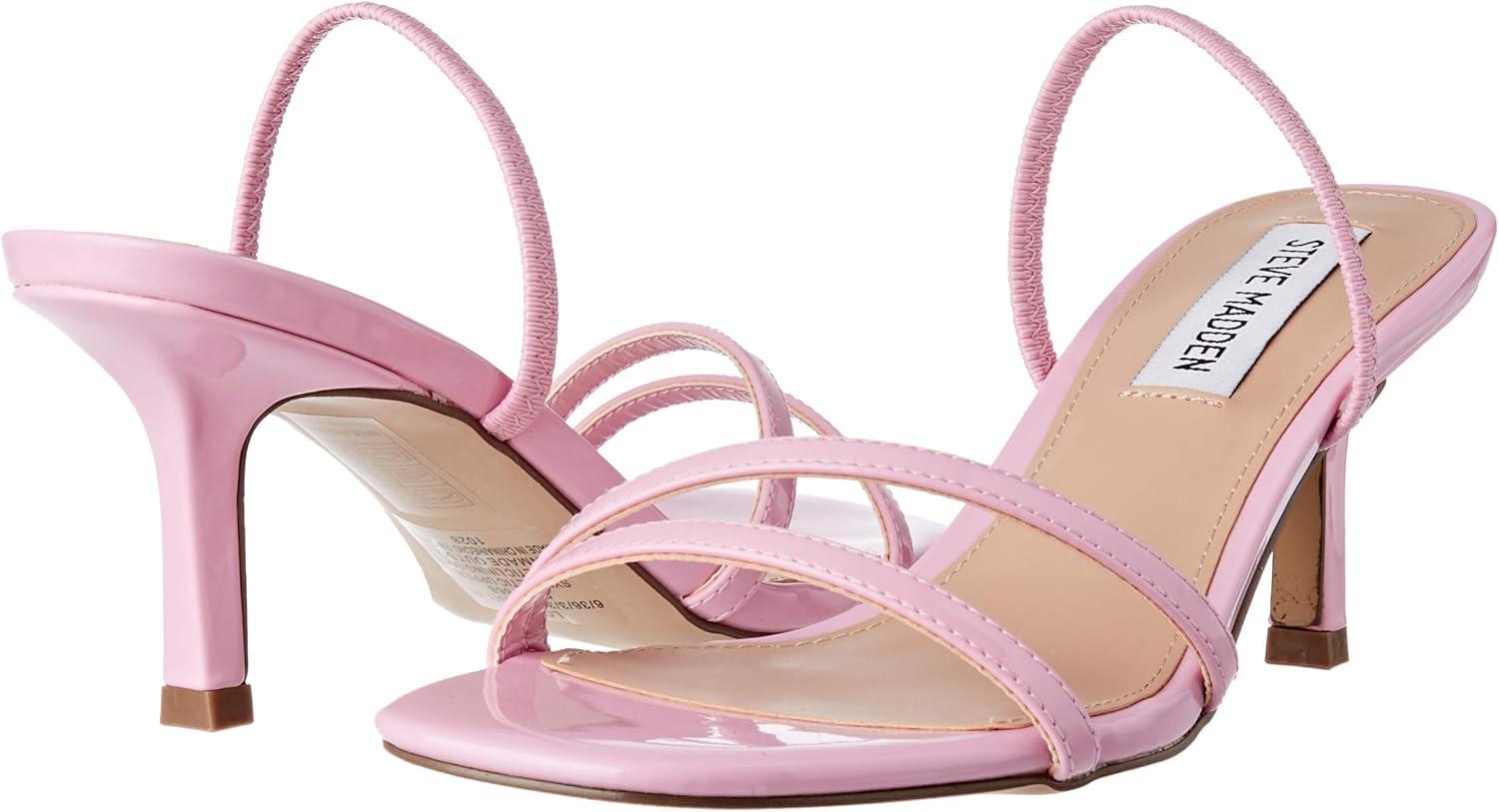 imageSteve Madden Womens Irenee Heeled Dress SandalPink Patent
