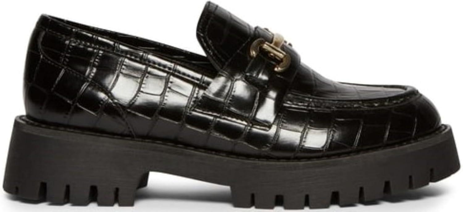 imageSteve Madden Womens LandoBlack Croco