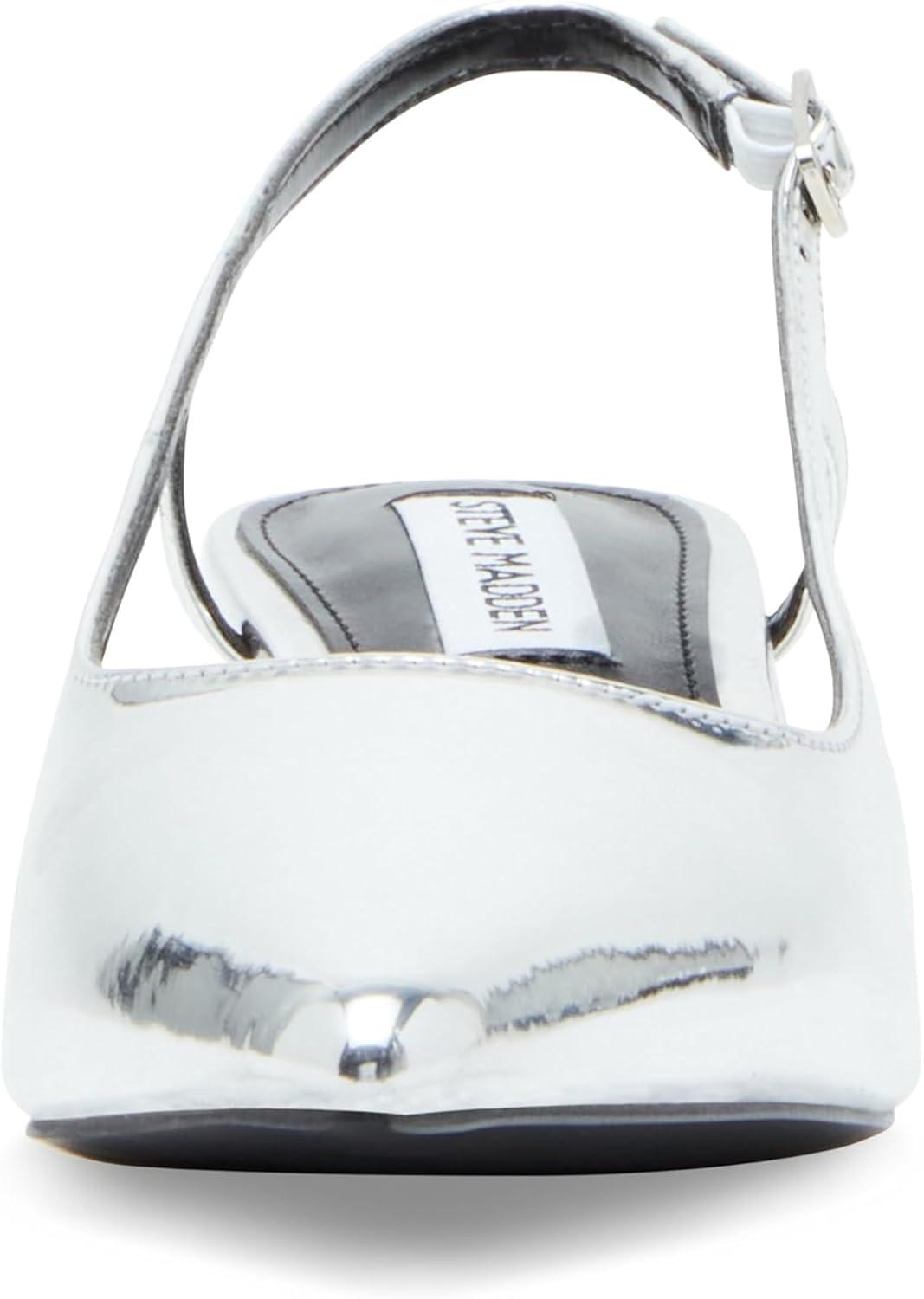 imageSteve Madden Womens LegaciSilver Foil