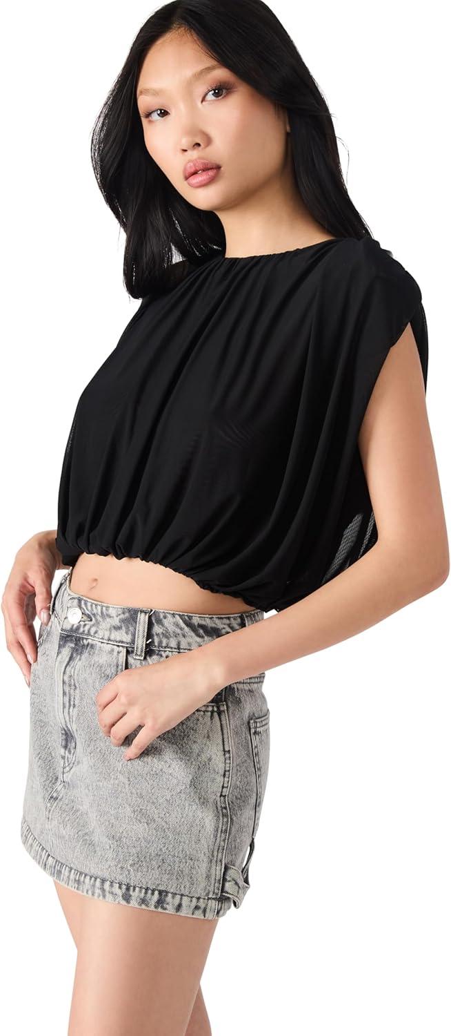 imageSteve Madden Womens Milana TopBlack