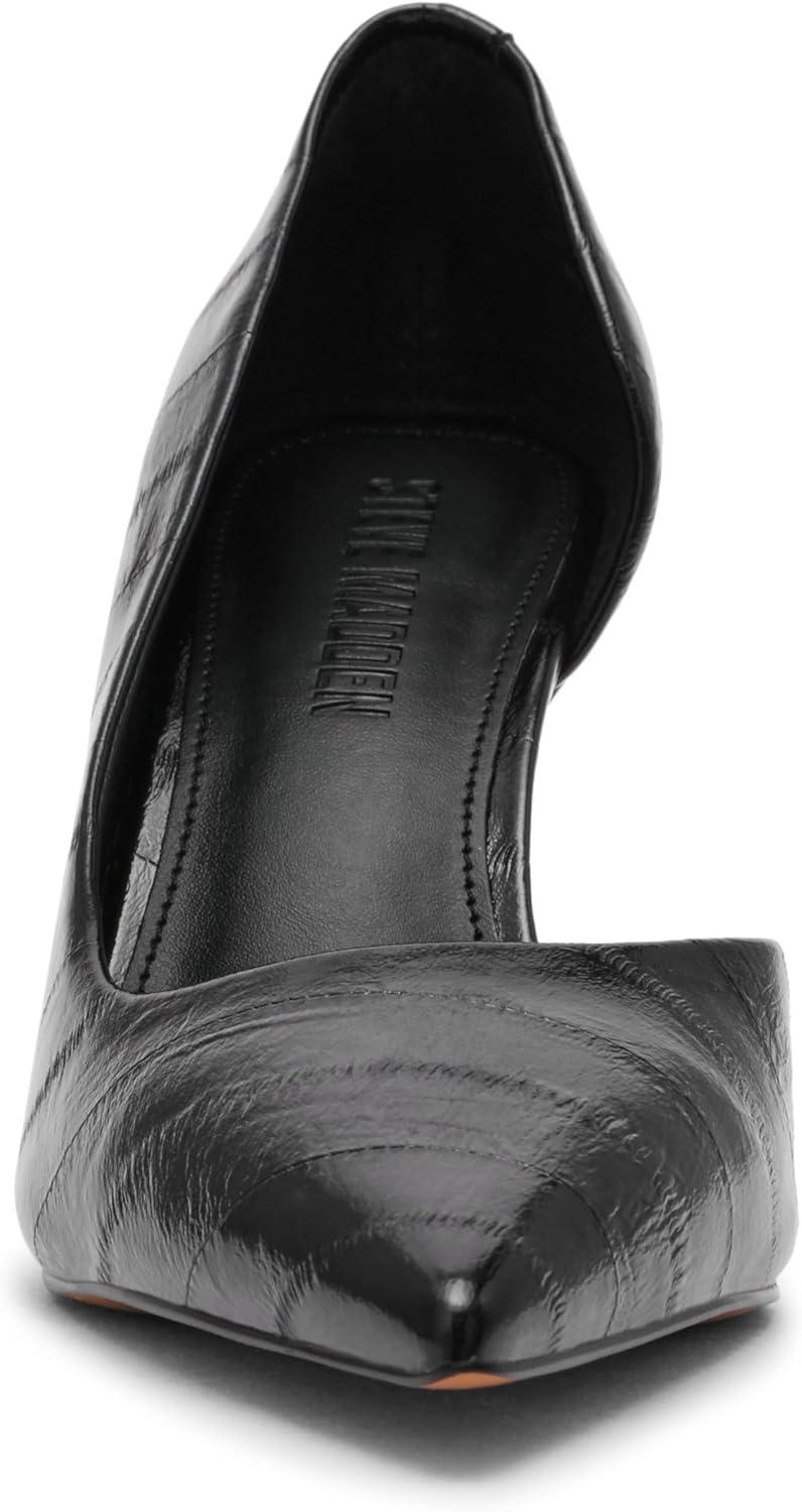 imageSteve Madden Womens Nula PumpBlack Eel
