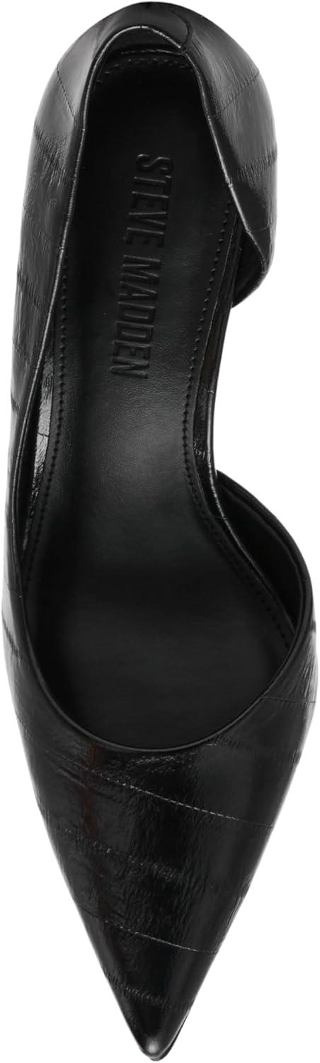imageSteve Madden Womens Nula PumpBlack Eel