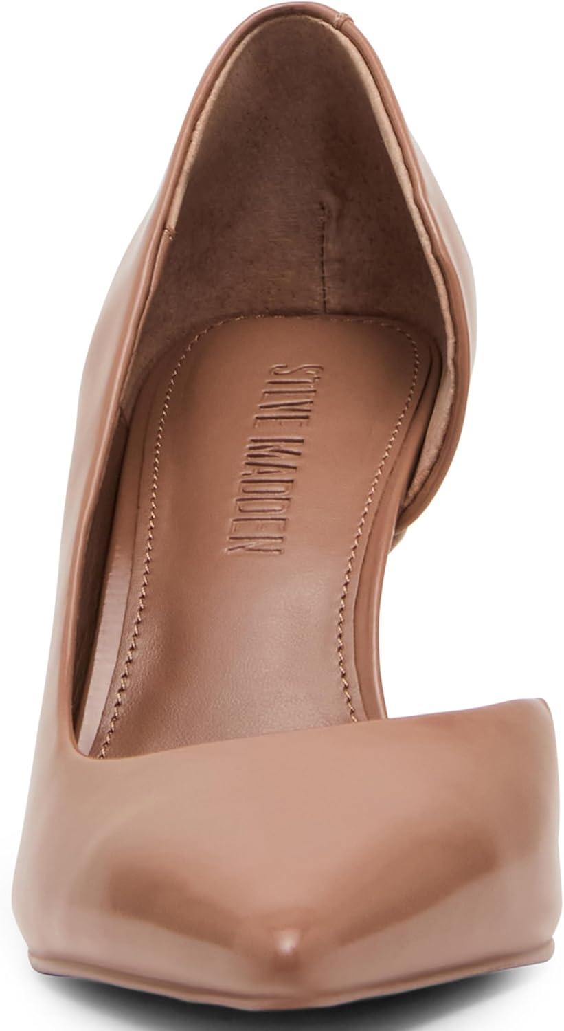 imageSteve Madden Womens Nula PumpMocha Leather