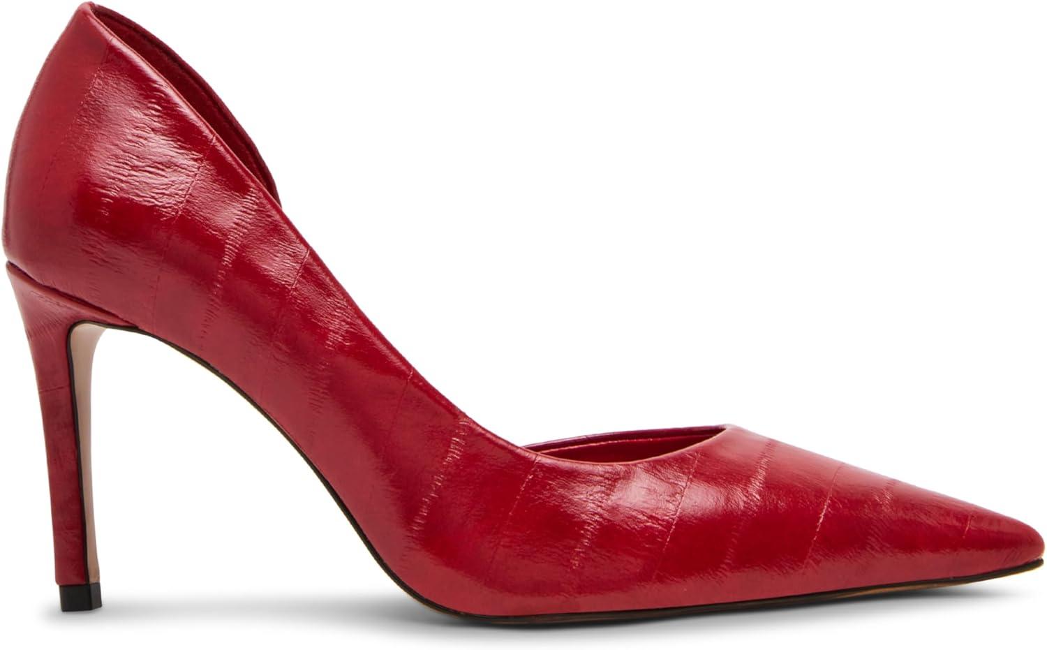 imageSteve Madden Womens Nula PumpRed Eel