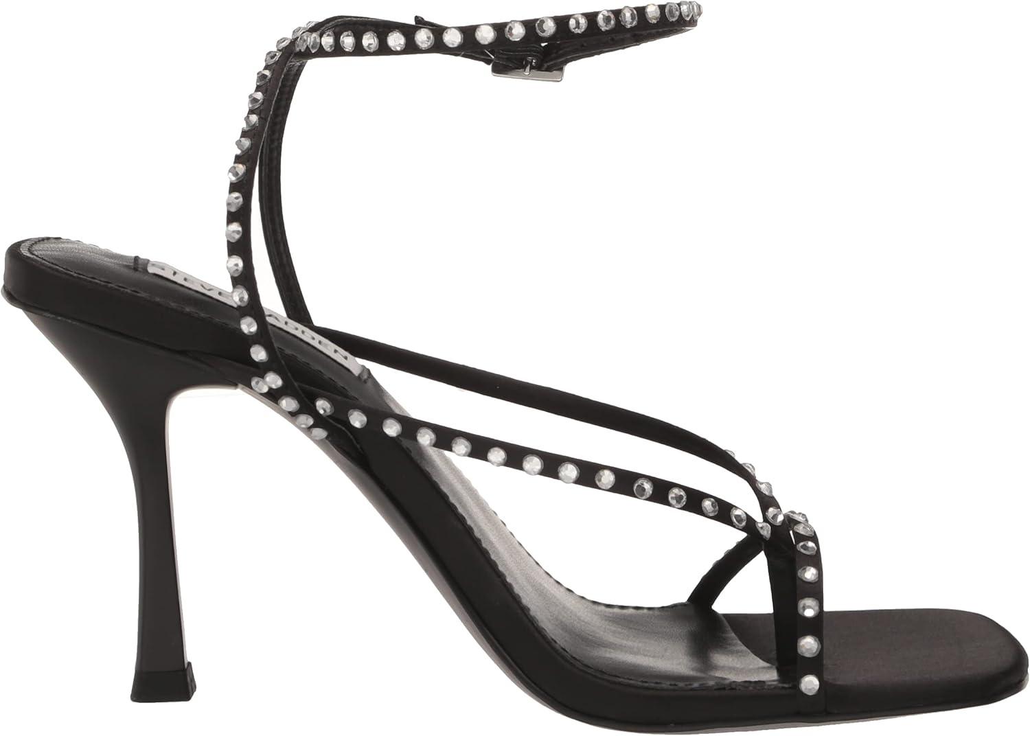 imageSteve Madden womens AnnieBlack Rhinestone