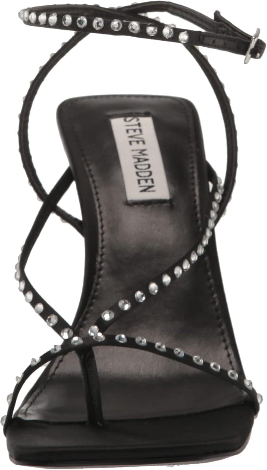 imageSteve Madden womens AnnieBlack Rhinestone