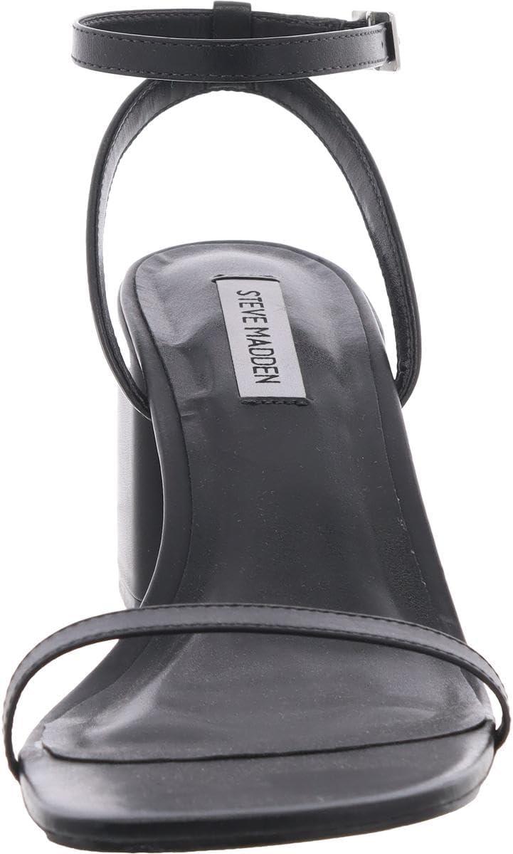 imageSteve Madden womens AudrinaHeeled SandalBlack Leather