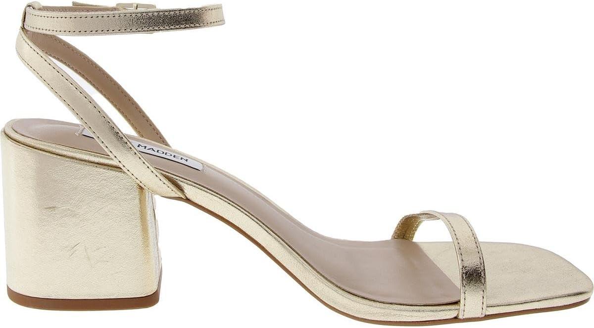 imageSteve Madden womens AudrinaHeeled SandalGold Leather