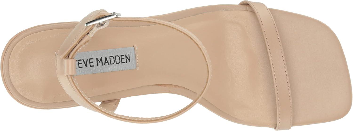 imageSteve Madden womens AudrinaHeeled SandalNatural Leather