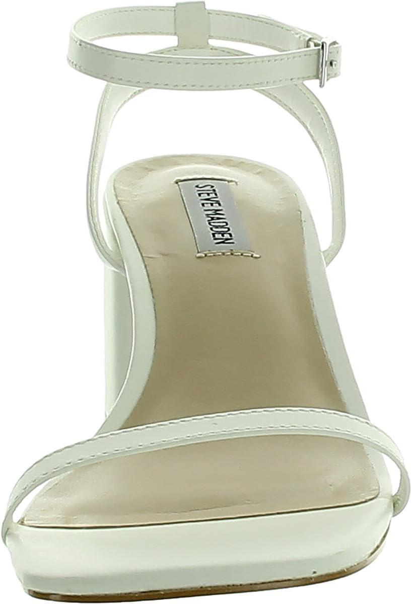 imageSteve Madden womens AudrinaHeeled SandalWhite Leather