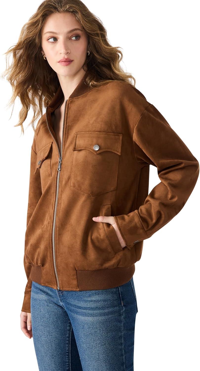 imageSteve Madden womens Dean JacketChicory Coffee