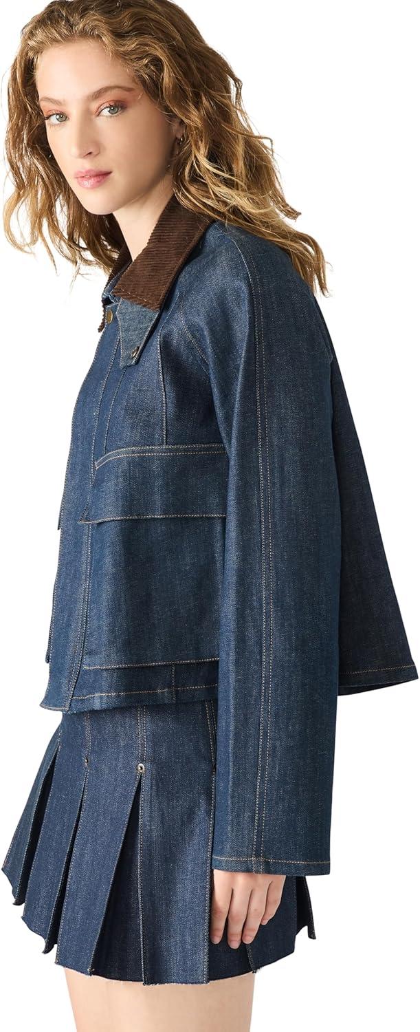 imageSteve Madden womens Justina JacketDeep Indigo