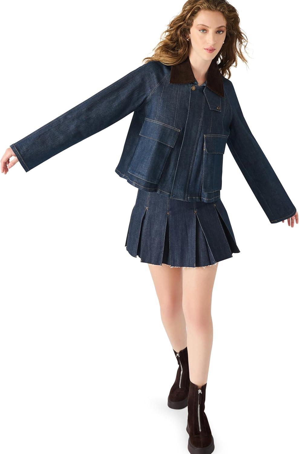 imageSteve Madden womens Justina JacketDeep Indigo