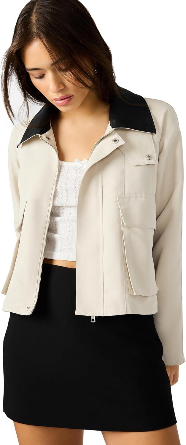 imageSteve Madden womens Justina JacketOatmeal