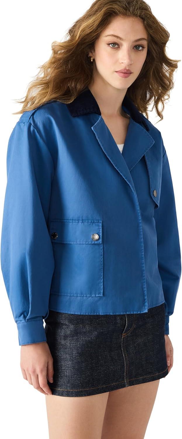 imageSteve Madden womens Luisa JacketDusty Blue