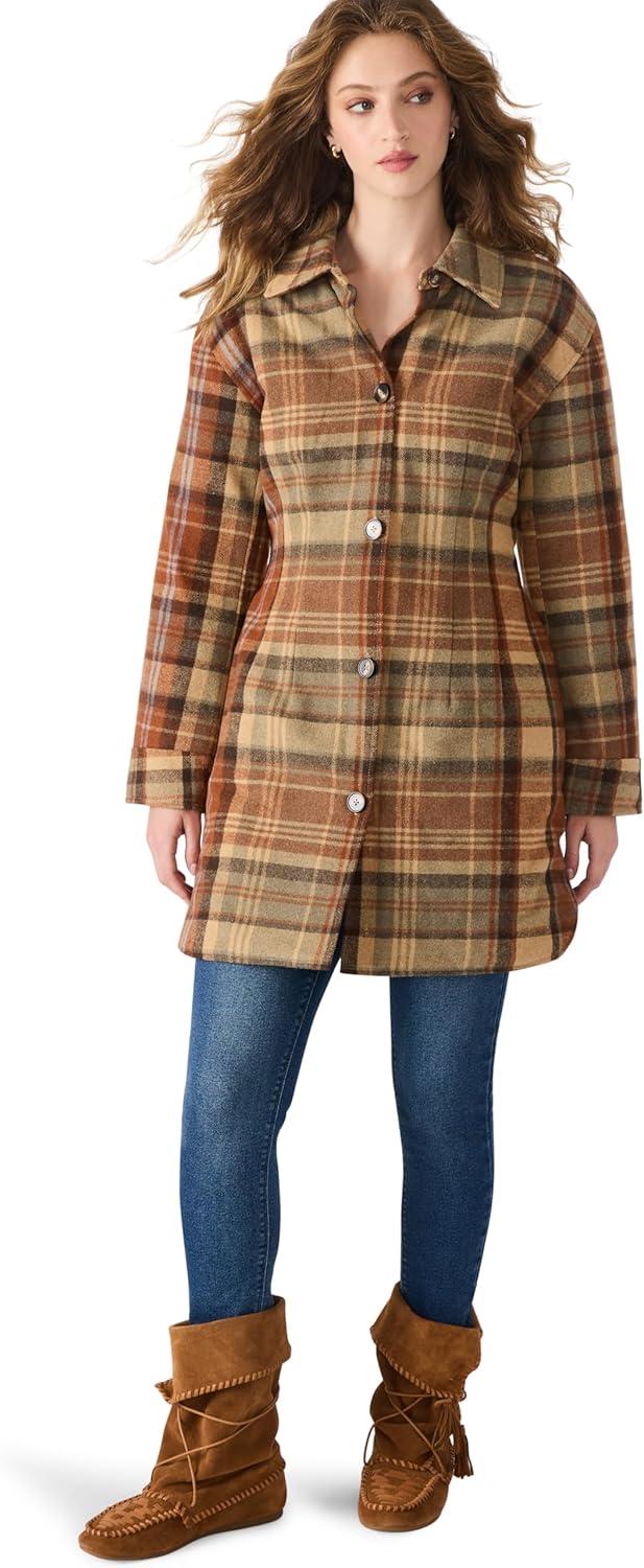 imageSteve Madden womens Olea JacketPlaid