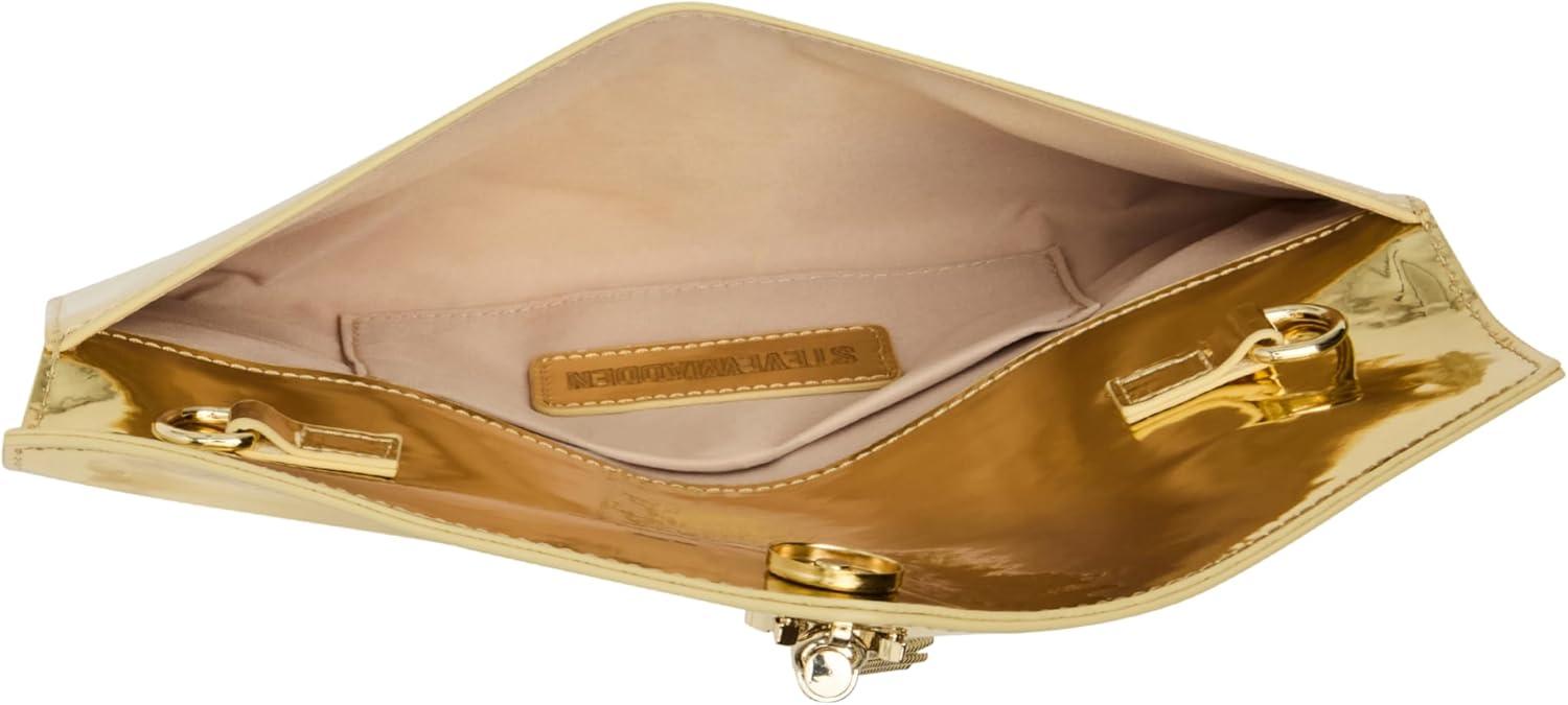 imageSteve Madden womens Steve Madden Morgana Patent ClutchGold