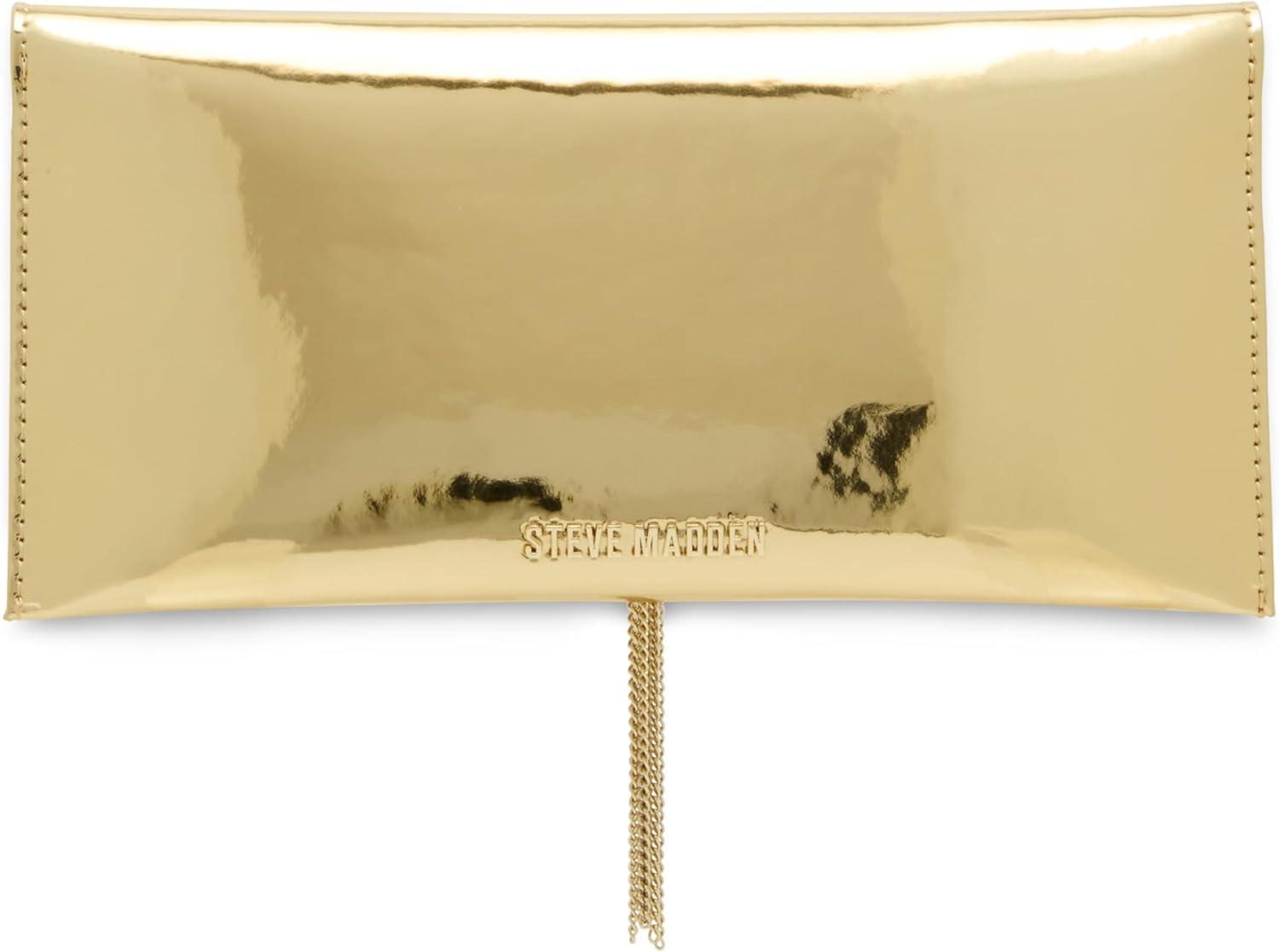 imageSteve Madden womens Steve Madden Morgana Patent ClutchGold