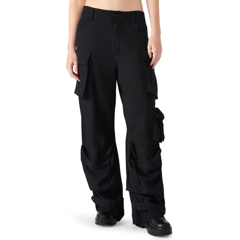 imageSteve Madden Womens Duo PantBlack