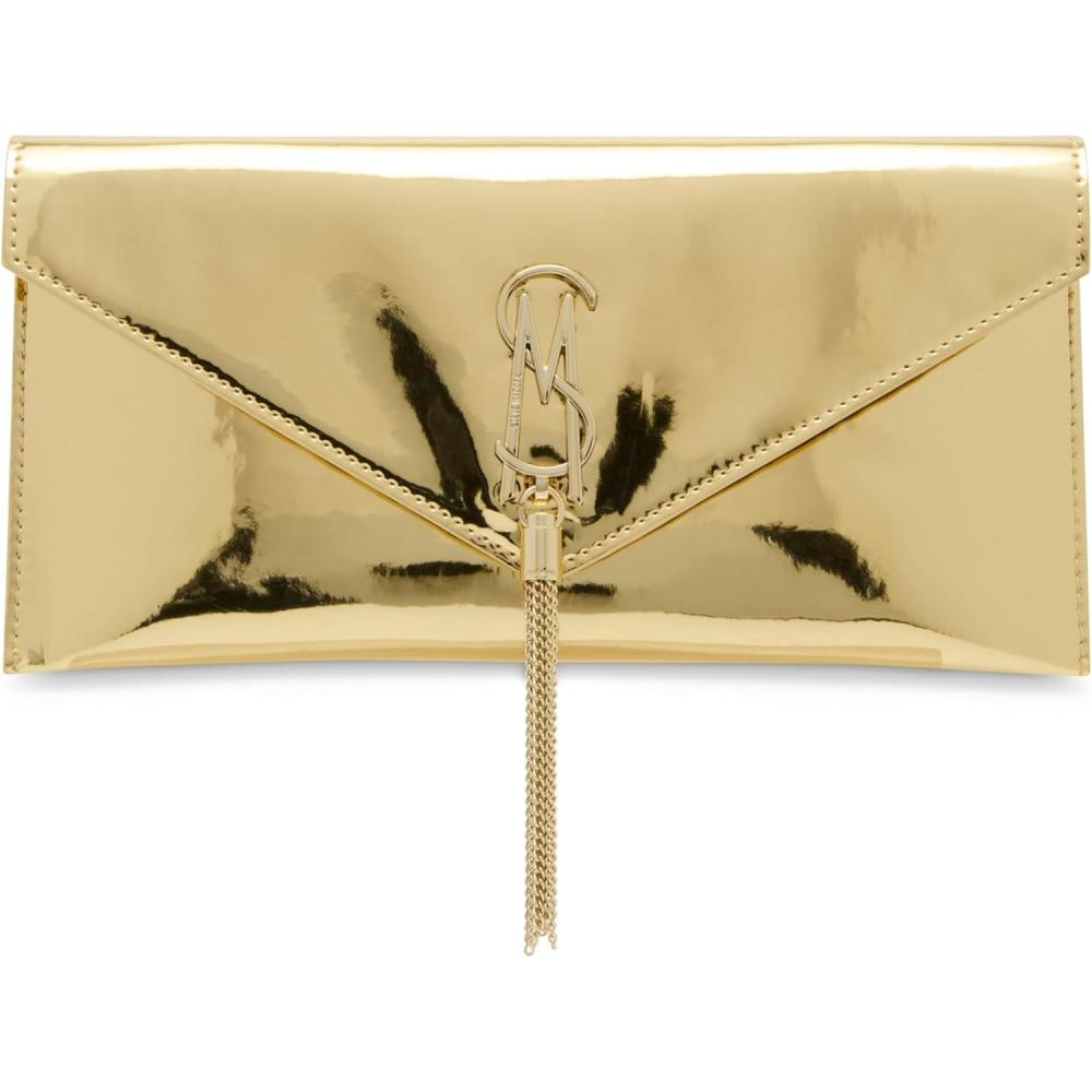 imageSteve Madden womens Steve Madden Morgana Patent ClutchGold