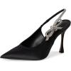 imageSteve Madden Womens BriBlack Satin