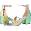 imageSteve Madden Womens Irenee Heeled Dress SandalTurquoise Snake