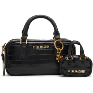 imageSteve Madden Hudsen Mini SatchelBlack Croco