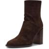 imageSteve Madden Womens Obsession Ankle BootChocolate Brown Suede