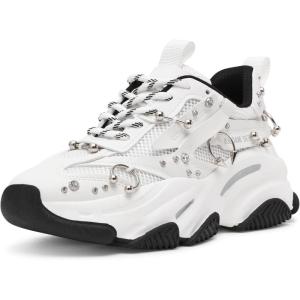 imageSteve Madden Womens Possession SneakerWhite Piercing