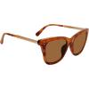 imageSteve Madden Womens Female Sunglasses Style Kent Cat Eye Milky PinkShiny Rose GoldBrown Gradient 52mm 20mmTort Misc