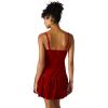 imageSteve Madden Womens Giovanna DressRed Velvet