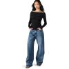 imageSteve Madden Womens Hailey TopBlck  Black