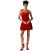 imageSteve Madden Womens Giovanna DressRed Velvet