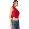 imageSteve Madden Womens Ayanna TopDark Red