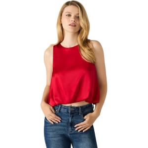 imageSteve Madden Womens Yazmin TopDark Red