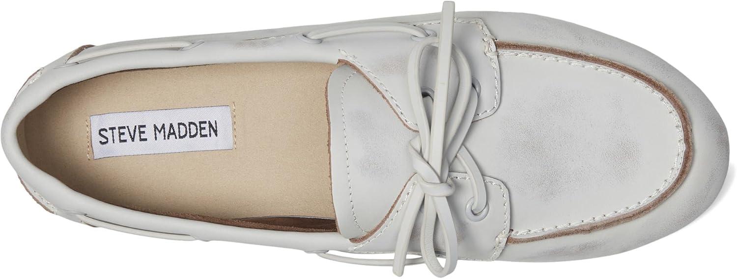 imageSteve Madden Womens SagWhite Leather