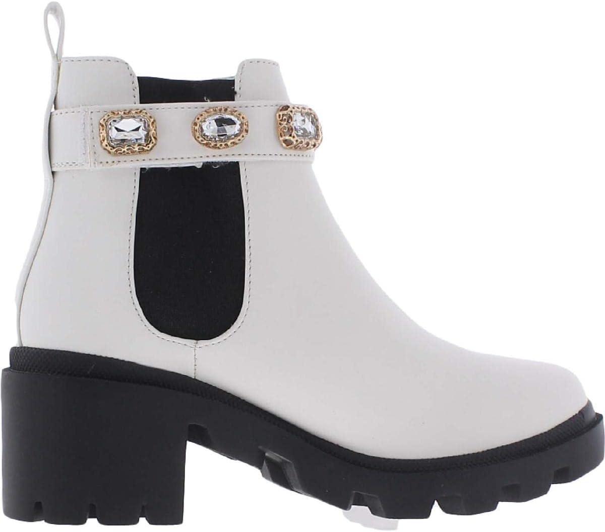 imageSteve Madden womens Amulet Ankle BootIvory