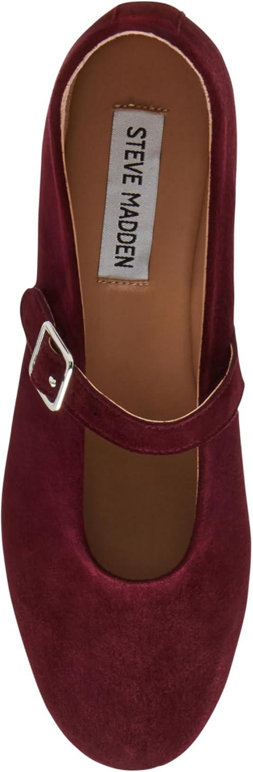 imageSteve Madden womens Sm83951Burgundy Suede