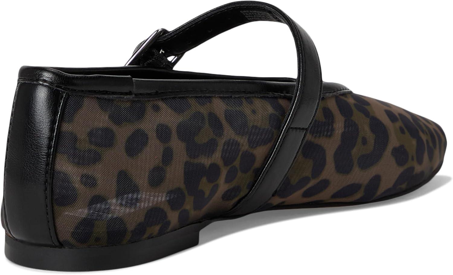 imageSteve Madden womens Sm83951Leopard Mesh