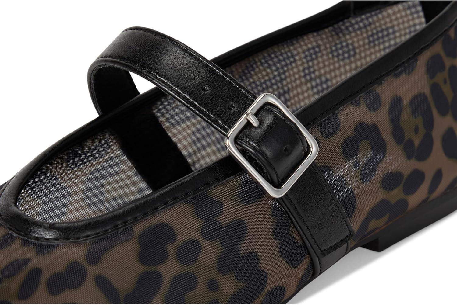 imageSteve Madden womens Sm83951Leopard Mesh