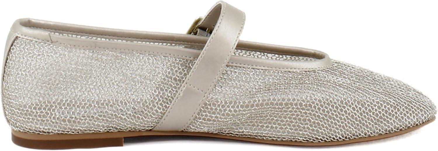 imageSteve Madden womens Sm83951Light Gold Mesh