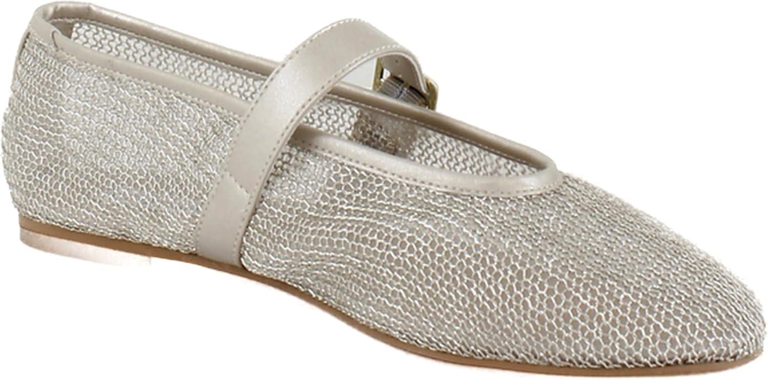 imageSteve Madden womens Sm83951Light Gold Mesh