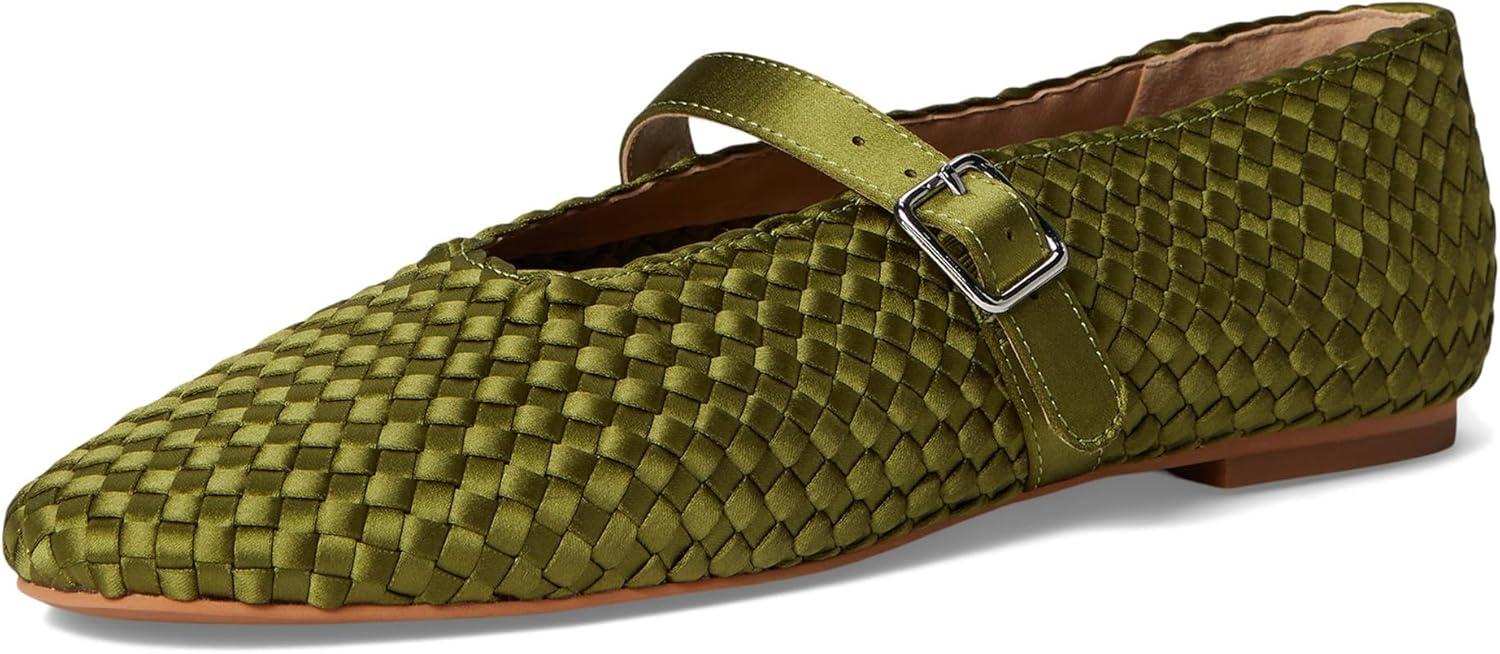 imageSteve Madden womens Sm83951Olive Satin