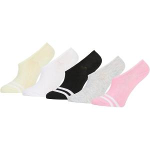 imageSteve Madden Womens 5 Pairs Ankle Socks Sneaker Foot Liners Loafer Flats Athletic SlipOn  Footies Socks for Women