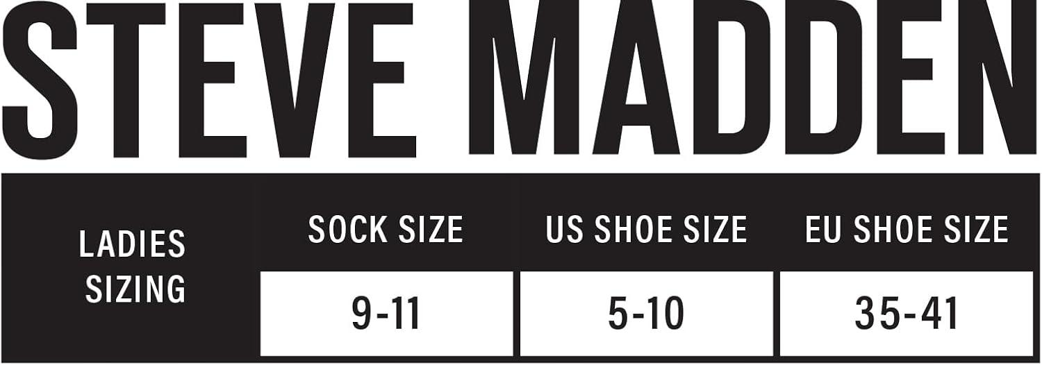 imageSteve Madden Womens 2Pk Rib Slouch Sock BlackWhite 911