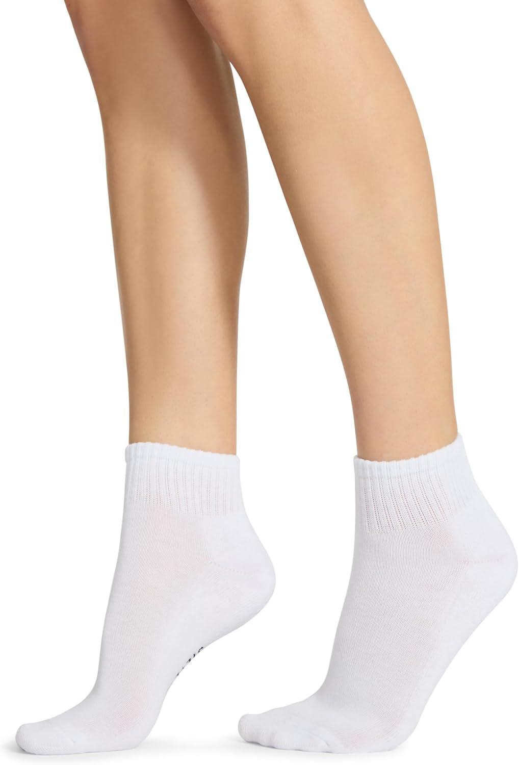 imageSteve Madden Womens 8Pk Half Cushion Qrtr WhiteGreyBlack 911