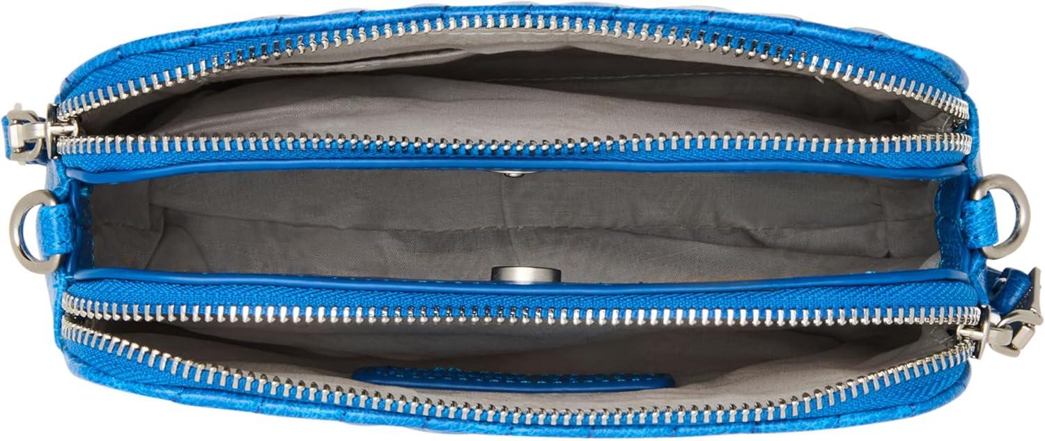 imageSteve Madden Womens Daisy Quilted CrossbodyBdaisyh Azure